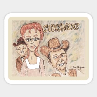 Gunsmoke Sticker